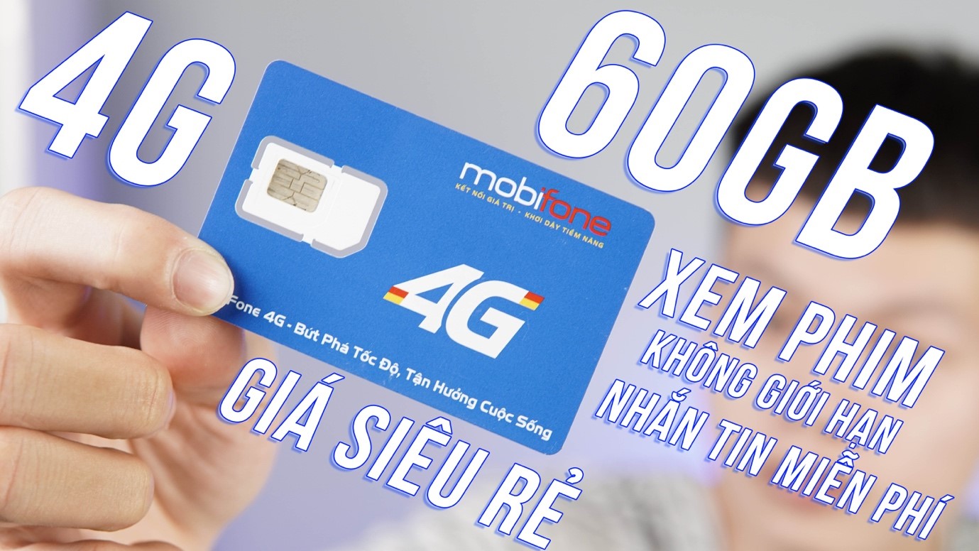 Gói cước Trùm Data của MobiFone: 99k sử dụng 4G “tẹt ga” không tăng giá