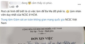 Hacker hieupc gia nhập Trung tâm Giám sát an toàn không gian mạng quốc gia