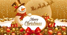 Thiệp Giáng sinh đẹp và ấn tượng dành tặng bạn bè và người thân