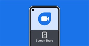Cách chia sẻ màn hình trên Google Duo Android