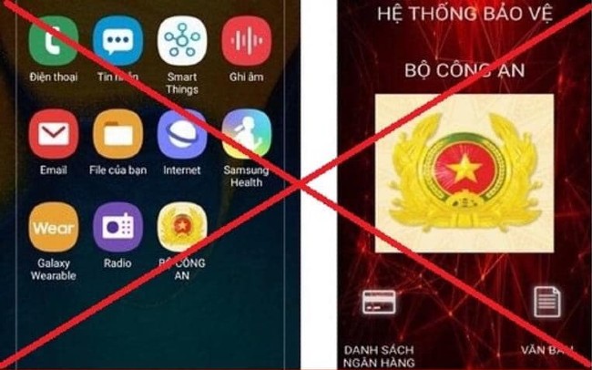 Cảnh báo hành vi lừa đảo bằng ứng dụng giả mạo Bộ Công An