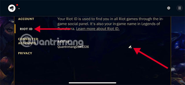 Cách đổi tên Tốc Chiến, đổi Riot ID Tốc Chiến