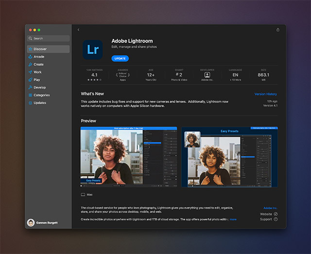 Adobe Lightroom