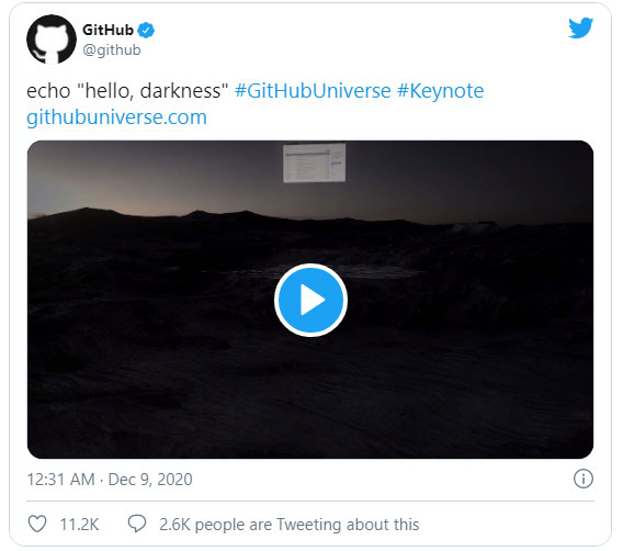 Github cuối cùng cũng hỗ trợ nền tối