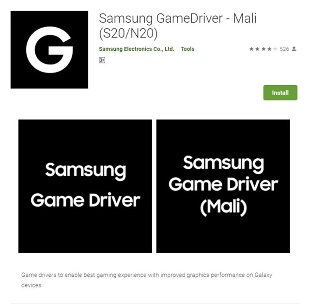 GameDriver đã có mặt trên Google Play Store