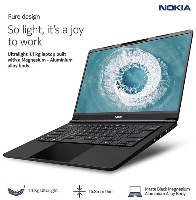 Nokia PureBook X14 rất nhẹ