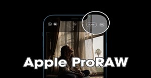 Cách chụp ảnh trong chế độ ProRAW trên iPhone