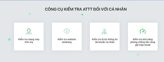 Dịch vụ và công cụ của NCSC dành cho người dùng cá nhân