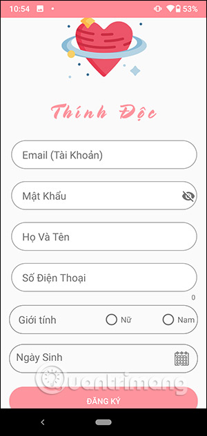 Thông tin tài khoản