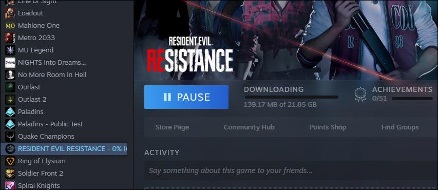 Resident Evil Resistance