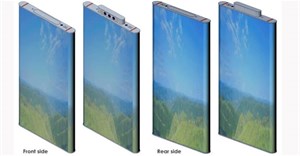 Xiaomi được cấp bằng sáng chế cho một mẫu smartphone với màn hình bao quanh thân máy 100% và camera pop-up
