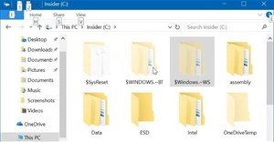 Cách xóa thư mục $Windows.~WS trong Windows 10