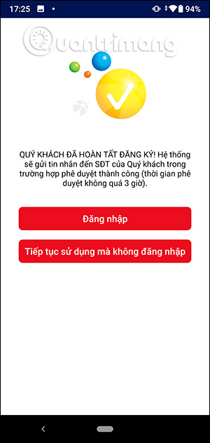 Thông báo từ Vietlott