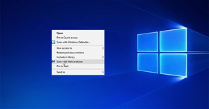 Cách xóa "Scan with Malwarebytes" khỏi menu chuột phải