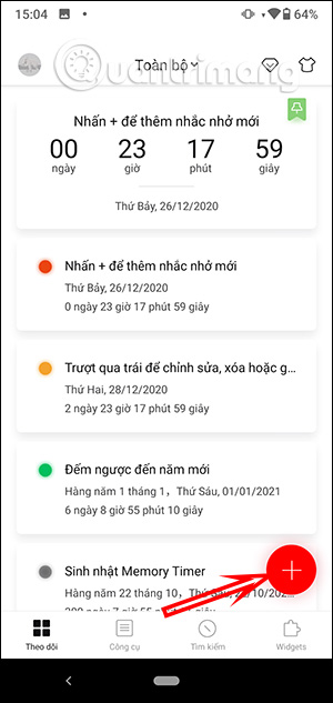 Thêm sự kiện