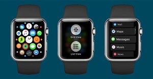 Cách thay đổi bố cục danh sách ứng dụng trên Apple Watch