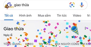 Cách bắn pháo hoa trên Google