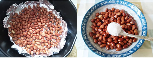 Đảo lạc với muối