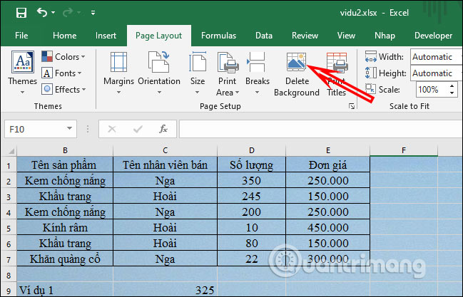 Hướng dẫn chèn một hình ảnh vào bảng tính Excel - Ảnh minh hoạ 6