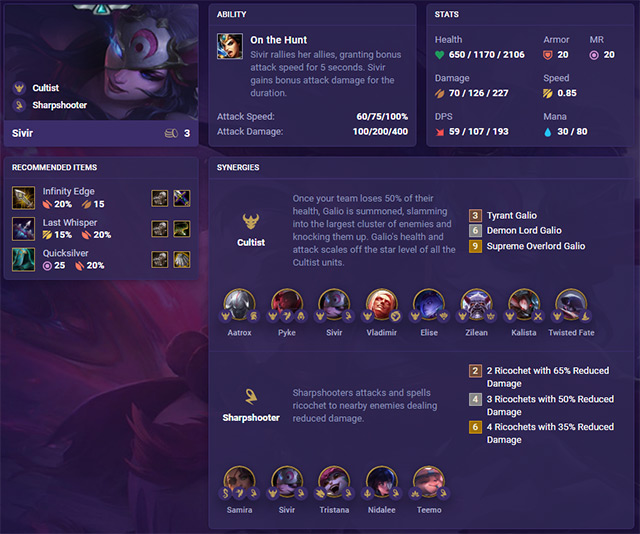 lên đồ kayle dtcl 4.5