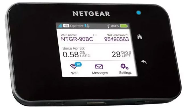 Cục phát WiFi thiết bị di động Netgear AC810-100EUS Aircard