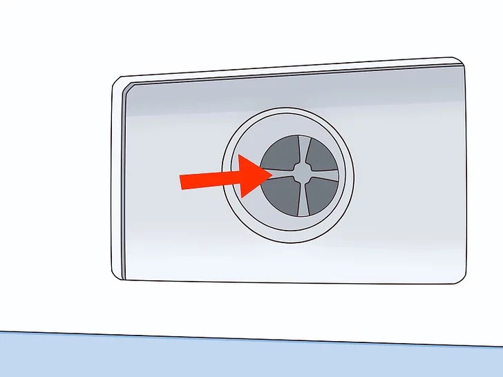 Kiểm tra lại ngăn chứa bên trong