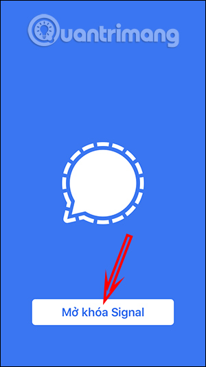 Mở khóa Signal
