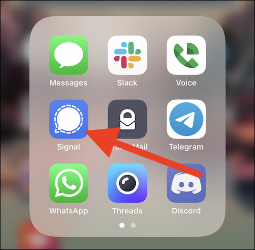 Ứng dụng “Signal"