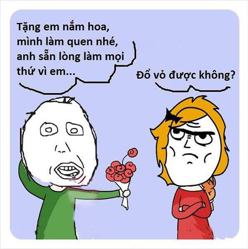 Ảnh chế tình yêu chất