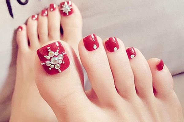 Mẫu nail chân đẹp