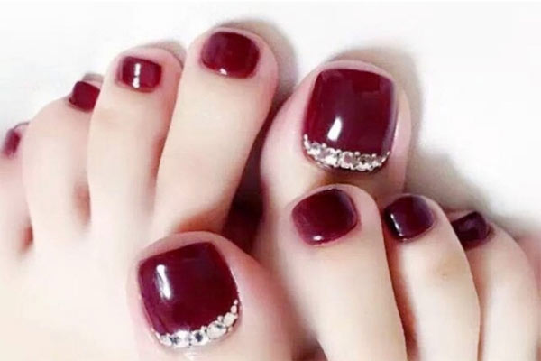 Mẫu nail chân đẹp 3
