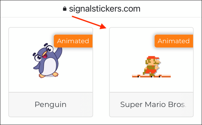 Signal Stickers