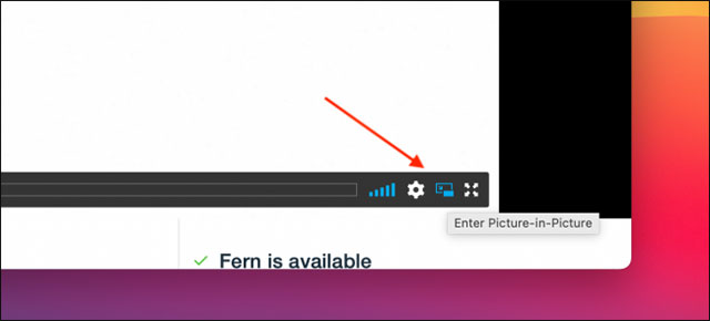 Nút Picture-in-Picture