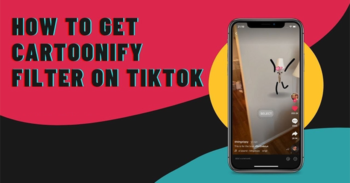 Cách quay video TikTok sticker đồ vật biết chuyển động