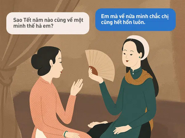 Tết năm nào cũng về một mình 