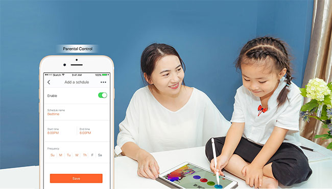 Quản lý từ xa với ứng dụng Tenda WiFi