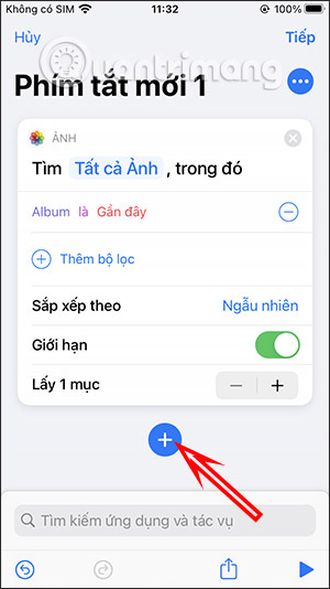 Thêm hành động