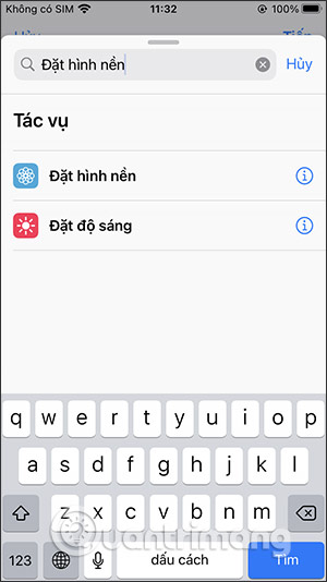 Đặt hình nền