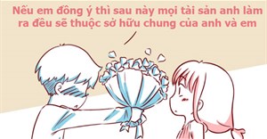 Những câu tỏ tình bá đạo và siêu hài hước chỉ có ở dân luật