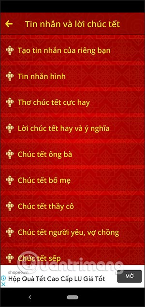 Lời chúc Tết