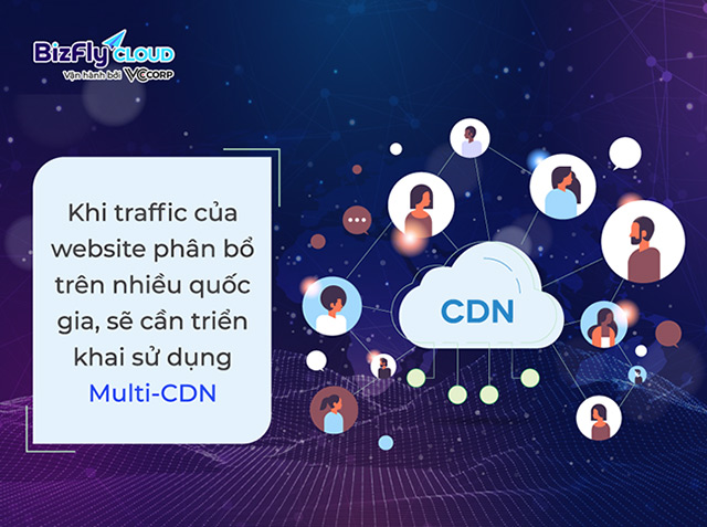 Multi-CDN có nghĩa là sử dụng nhiều nhà cung cấp dịch vụ CDN