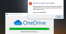 Sửa lỗi 0x80040c97, không cài được OneDrive trên Windows 10