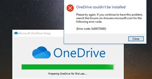 Sửa lỗi 0x80040c97, không thể cài OneDrive trên Windows 10