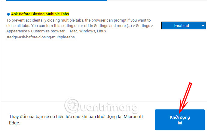 Khởi động lại