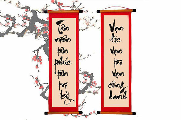 Câu đối thư pháp đẹp