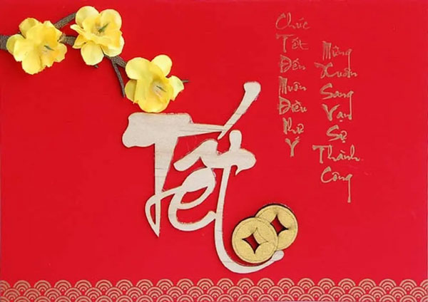 Chữ thư pháp Tết đẹp 4