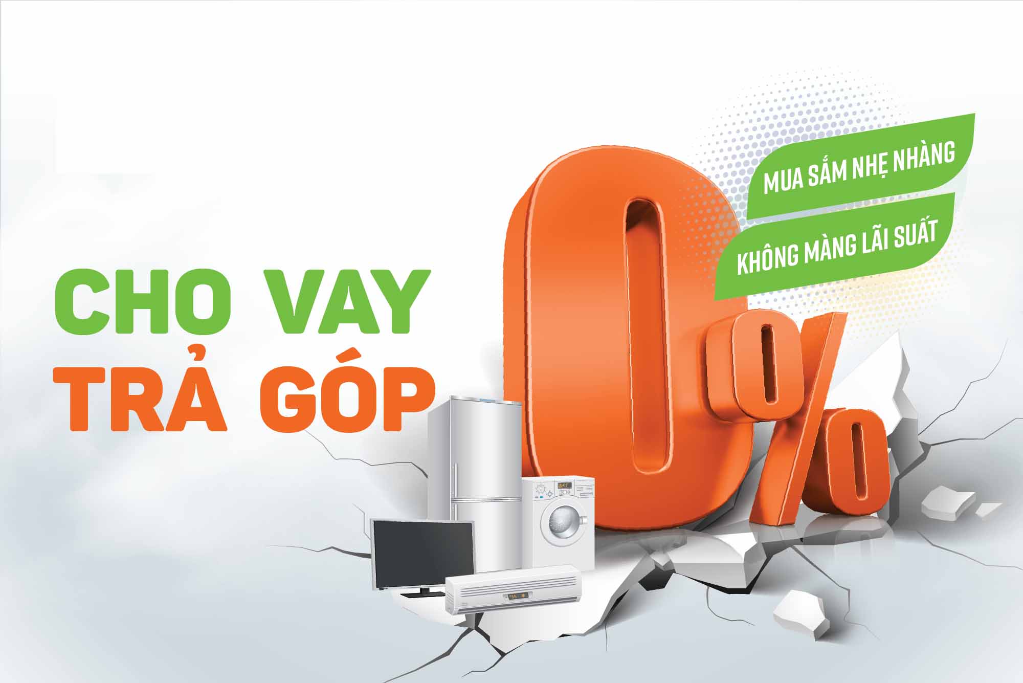 Mua hàng trả góp 0% đang được nhiều khách hàng ưa chuộng