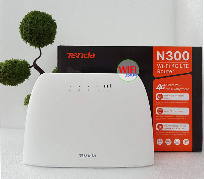 Đánh giá Tenda 4G03 3G/4G N300: Router WiFi 4G LTE giá rẻ, chất lượng