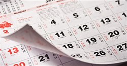 Cách xem lịch âm dương trên máy tính Windows 10