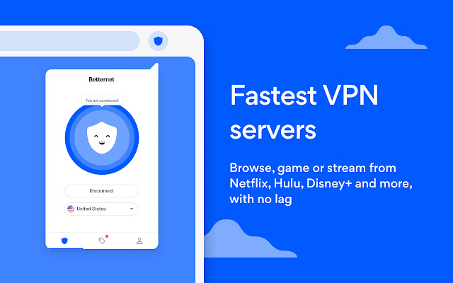 Betternet là một dịch vụ VPN miễn phí, cho phép bạn lướt web trực tuyến một cách an toàn, bảo mật và ẩn danh
